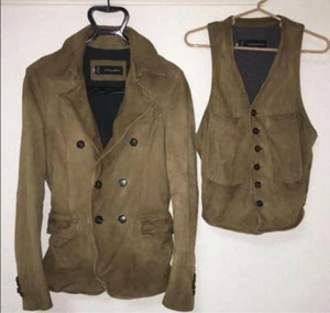 Dsquared2 Lamb Jacket and Vest Jacket Size 42 Vest size 44 - Picture 1 of 4