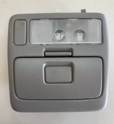 2001-2005 Toyota RAV4 Overhead Console Roof Dome Map Light Lamp Gray 10000309 - Image 1 of 4