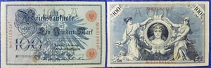 1908 BERLIN, GERMANY 100 REICH MARK KAISER EMPIRE #NR831884C - Picture 1 of 3