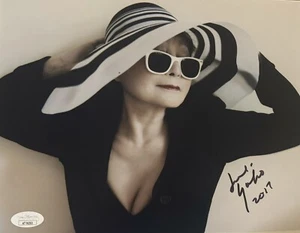 Yoko Ono , Signed Autographed , 8x10 Color Photo , Sexy , JSA , The Beatles - Picture 1 of 2