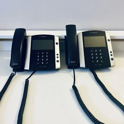 TWO Polycom VVX 660 IP Phone - Image 1 of 4