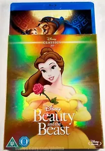 Disney's BEAUTY AND THE BEAST Brand New BLU-RAY w/ SLIPCOVER Region-Free Import - Picture 1 of 4
