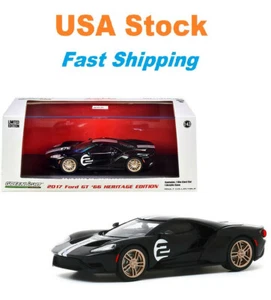 Barrett-Jackson 2017 Ford GT '66 Heritage Edition #2 Greenlight Diecast4.5" 1:43 - Picture 1 of 9
