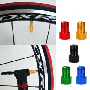 4x Presta To Schrader Air Pump Bicycle Bike Valve Type Adaptor Converter Adapter - Picture 1 of 8