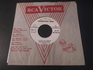 RCA Victor Promotion Disc 11 - 1950's VG Promo 45RPM Sampler EP PRO-11 Record  - Picture 1 of 3
