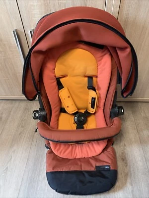 Neuer Stoffbezug für Concord Neo Sitzeinheit Buggy Sportwagen rost-orange - Bild 1 von 3