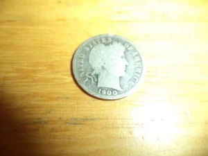 1900-S BARBER DIME CLASHED DIES REVERSE - Picture 1 of 1
