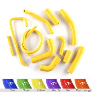 Kit de mangueras de radiador de silicona amarilla para Yamaha YZF 600 R6 2006-2016 tubo de refrigerante - Imagen 1 de 11
