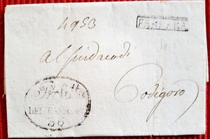 C1661-PERIODO NAPOLEONICO,PREF.,DA FERRARA A CODIGORO, PREFETTO DEL RENO 36,1812 - Imagen 1 de 1