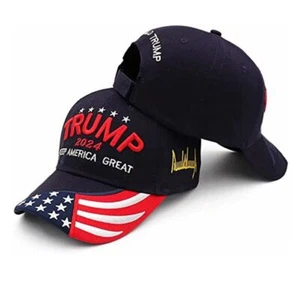 Donald Trump Hat Keep America Great Again 2024 Campaign Republican Cap - Picture 1 of 2