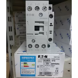 Brand New EATON DILM25-01C 220-230V Contactor Free Shipping#LJ - Picture 1 of 2