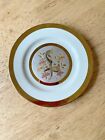 Rare Vtg 1985 Japanese Porcelain Chokin Plate Copper Silver And Gold Etching
