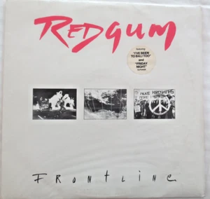 GENUINE VINTAGE LP RECORD 1984 REDGUM - FRONTLINE - Picture 1 of 3