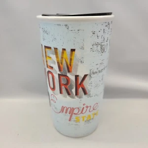 Starbucks New York The Empire State Ltd Edition Travel Tumbler Ceramic with Lid - Picture 1 of 5