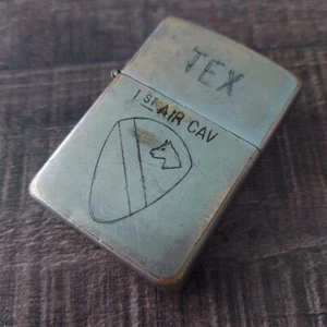 Used Zippo Vietnam TEX Nude Model Lighter - Picture 1 of 7