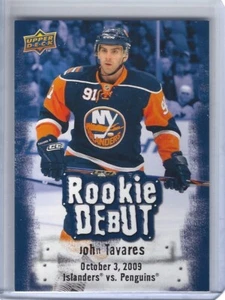 2009-10 Upper Deck Rookie Debuts #RD-1 John Tavares - Picture 1 of 2