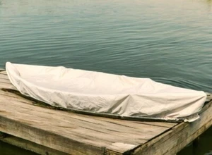 Cubierta CRO para canoa Mansfield 13' - natural/impermeable para almacenamiento interior/exterior - Imagen 1 de 4