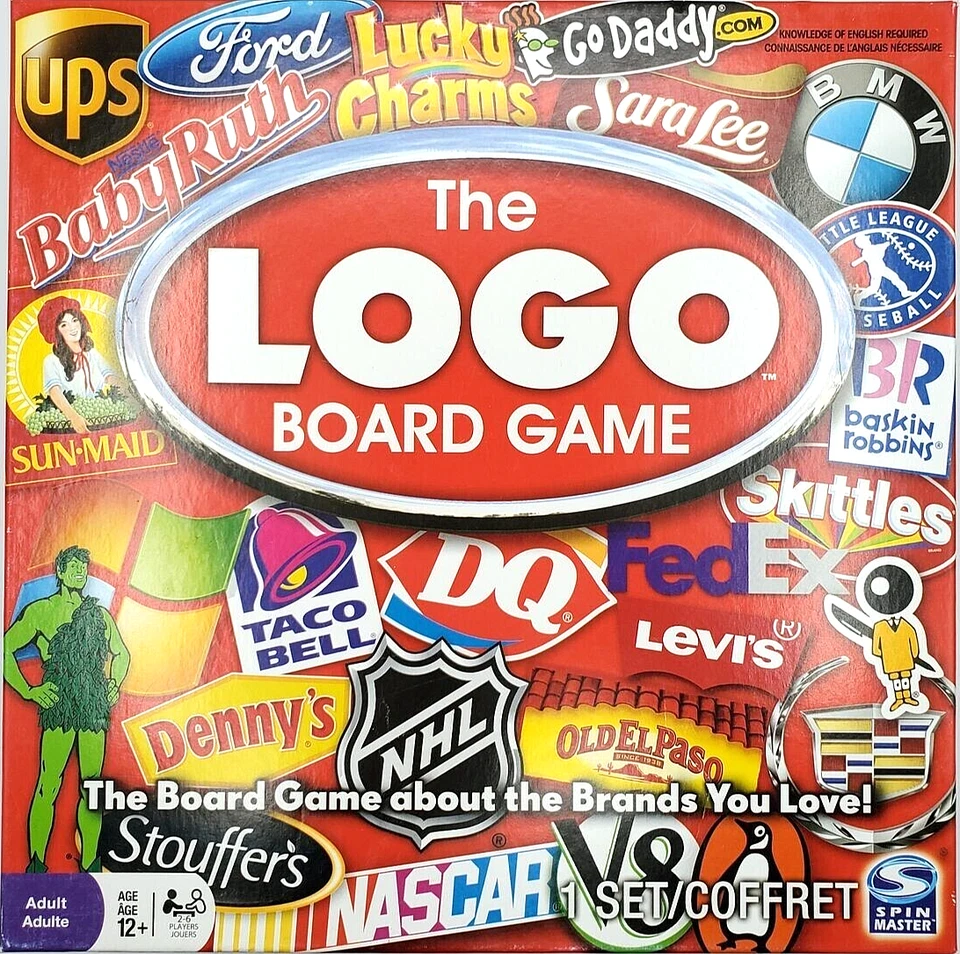 The Logo Board Game, 2nd,~Spin Master, Replacement Pieces YOU Choose! - MINT - Image 1 of 2
