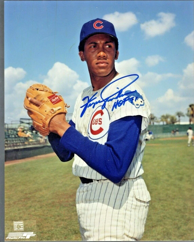 *FERGUSON JENKINS*  Hand-Signed 8x10 Color Photo  CHICAGO CUBS - Image 1 of 1