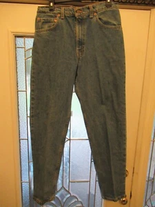 PJ!) Levi's 550 Jeans Men's 35x30 Blue Relaxed Fit Tapered Made In USA 1996 - Picture 1 of 13