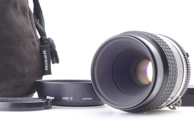 [Near MINT+++] Nikon Ai-s Micro NIKKOR 55mm f/2.8 MF Macro Lens From JAPAN - Image 1 of 4