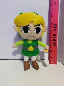 ⏳ The Legend Of Zelda 8” Toon Link Little Buddy Plush Phantom Hourglass Nintendo - Picture 1 of 3