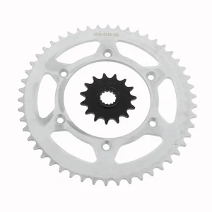 Sprockets for KTM 250 MX 1990 - 1992 Front 15 Tooth and Rear 50 Tooth Sprocket - Picture 1 of 5