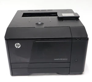 HP LaserJet Pro 200 M251nw Wireless Network Color Printer Page Count 10,425 - Picture 1 of 14