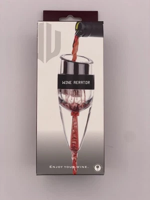 Boño de verter jarra aireador de vino mágico - aireador, base y bolsa de viaje Foto 1 de 4