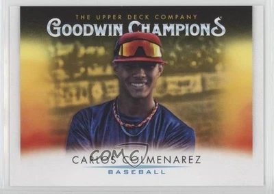 2021 Upper Deck Goodwin Champions Horizontal Blank Back Carlos Colmenarez #69 - Image 1 of 2