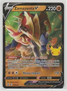 Espada y Escudo 2021 - Celebraciones Zamazenta V Basic/Rare Holo V #18 - Imagen 1 de 2