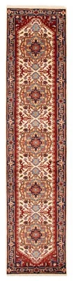Vintage Hand-knotted Runner Rug 2'7" x 11'11" Traditional Oriental Wool Carpet - Image 1 of 4