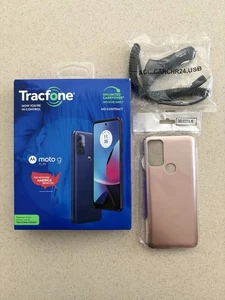 Motorola moto G Play Tracfone XT2271DL 2023 Bundle ROSE GOLD - Picture 1 of 4