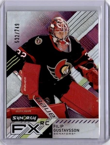 Filip Gustavsson FX Rookie /749 2021-22 Upper Deck Synergy - Bild 1 von 2