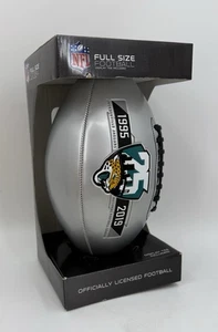 Jacksonville Jaguars 25 Aniversario NFL 100 Años Fútbol Conmemorativo NUEVO - Imagen 1 de 10