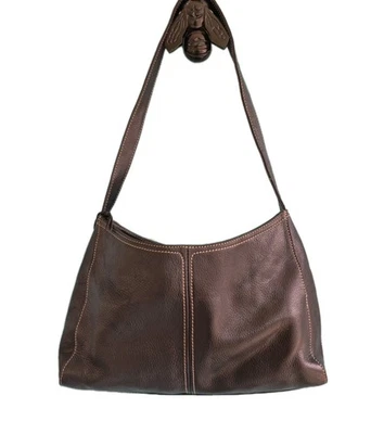 Bolso de mano para mujer Rolfs de cuero genuino negro vintage marca años 90 Foto 1 de 4