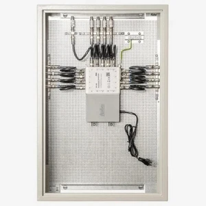 Fuba Multischalter 8 Teilnehmer 1 Sat vormontiert Überspannungsschutz - Bild 1 von 1