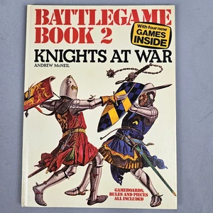 Battlegame Book 2 Knights At War by Andrew McNeil Vtg 1975 Usborne Publishing UK - Picture 1 of 7