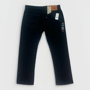 Levi's 505 Regular Fit Herrenjeans gerades Bein Größe 36 x 29 klassisch schwarz Denim - Bild 1 von 7