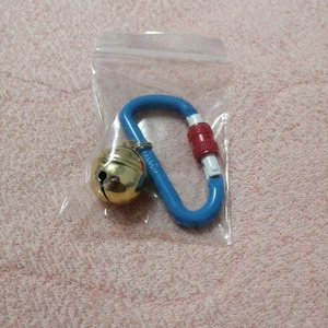 Mosquetón Doraemon Porter Yoshida Azul Rojo Blanco Campana Aniversario 2021 Japón - Imagen 1 de 12