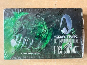 STAR TREK CCG FIRST CONTACT SEALED BOX OF 30 BOOSTER PACKS - Bild 1 von 2
