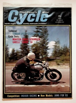 1965 May Cycle Motorcycle Magazine Yamaha Speed Secrets Montesa Diablo SEALED - Image 1 of 3