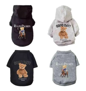 Winter Warm Pet Dog Clothes Hoodie Sweater Puppy Coat for Small Dogs Costume - Picture 1 of 78