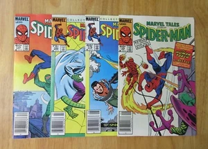 4 Newsstand MARVEL TALES/SPIDER-MAN: #159, 178, 185 +158 *Very Bright & Glossy!* - Picture 1 of 6