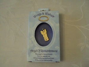 NUEVO ALAS Y DESEOS ÁNGEL DE LA MEMORIA ENCANTO O COLGANTE RELIGIOSO #W1 - Imagen 1 de 3