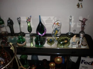 COLECCIÓN DE VIDRIO DE ARTE MIXTO DE COLECCIÓN ELIGE LO QUE TE GUSTE OBJETOS DE ARTE DEL CENTRO - Imagen 1 de 6