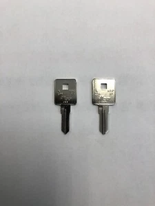 2 PCS Thank HYD13-NP keyblank for various Harley Davidson - Picture 1 of 2