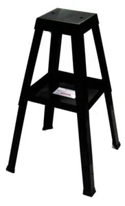 Soporte universal para amoladora de banco con bandeja de herramientas tampón de acero con patrones de múltiples orificios - Imagen 1 de 7