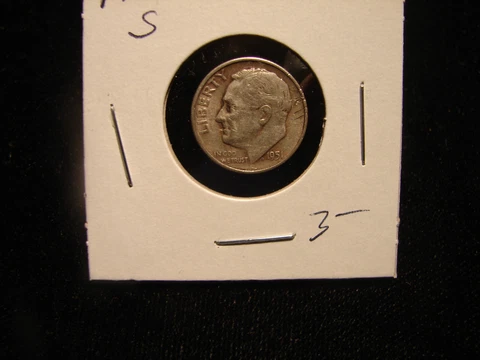 1951 s ROOSEVELT DIME , as pictured Cover