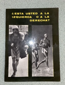 Esta Usted A La Izquierda O A La Derecha?, CEDADE, 1978, PB, 1st Ed., Pro-Nazi - Picture 1 of 7
